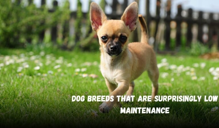 Dog Breeds That Are Surprisingly Low Maintenance